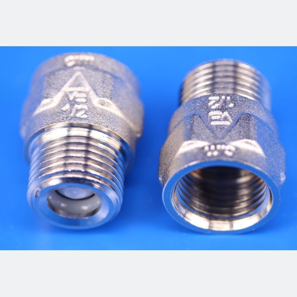 Kontraventil 1/2" Kort Model