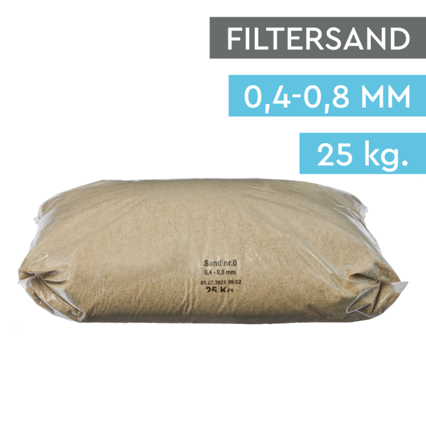 BWT filtersand 0,4-0,8 mm 25 kg