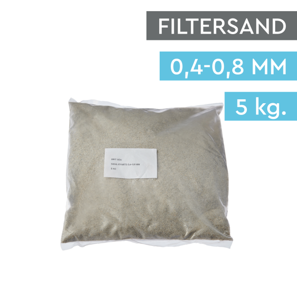 BWT filtersand 0,4-0,8 mm 5 kg