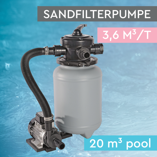 BWT sandfilterpumpe PPF15/3600SP