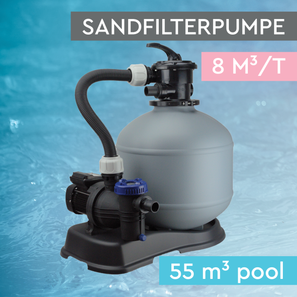 BWT sandfilterpumpe PPF65/8000