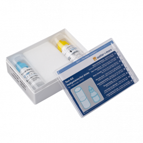 Tests�t til karbonat- og totalh�rdhed (<sup>o</sup>KdH/<sup>o</sup>dH)