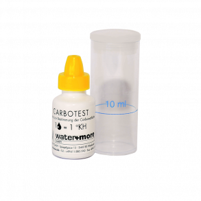 Tests�t til karbonath�rdhed (<sup>o</sup> KdH)