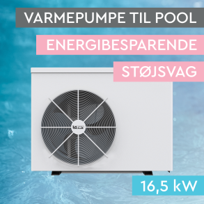 BWT varmepumpe MYPOOL 165 16,5kW Inverter